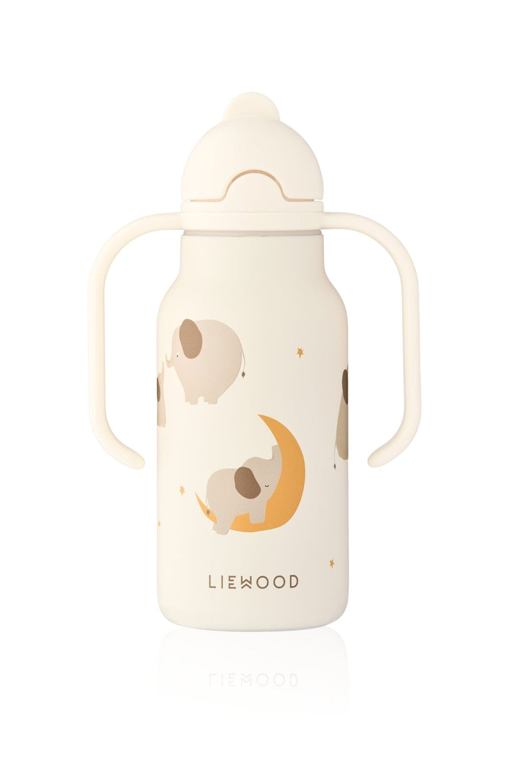 Liewood - Kimmie Water Bottle 250 ml LW19618 - Elephant / Creme de la creme