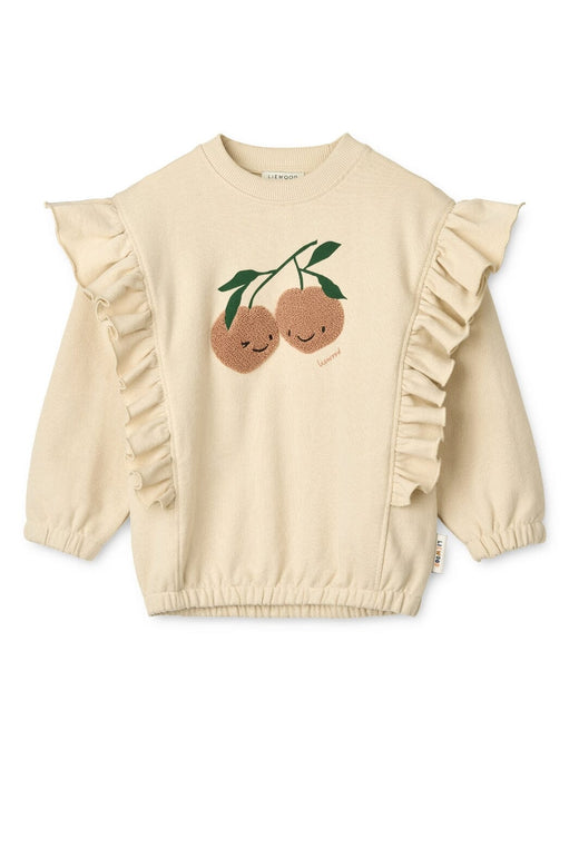 Liewood - Marcella Placement Sweatshirt LW20081 - Peach me / Sea shell