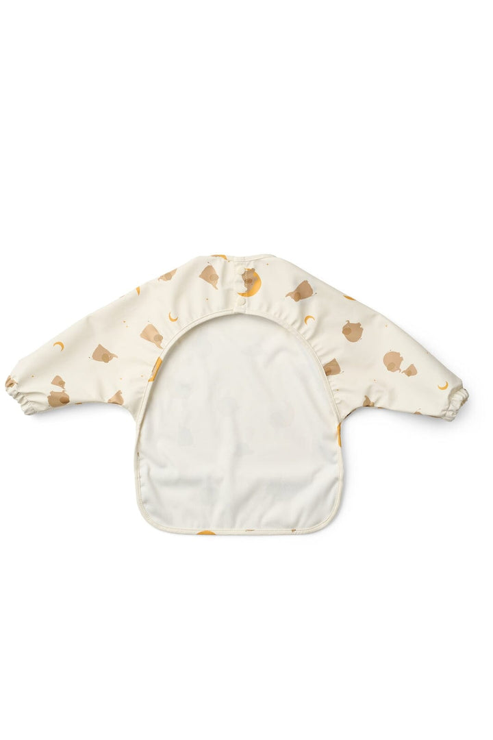 Liewood - Merle Printed Cape Bib LW18136 - Elephant / Creme de la creme