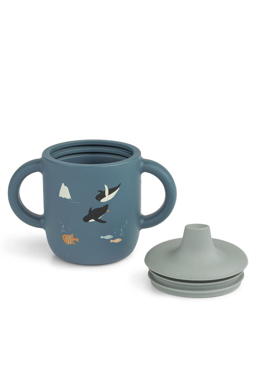 Liewood - Neil Sippy Cup LW13060 - Arctic Sea / Ocean view