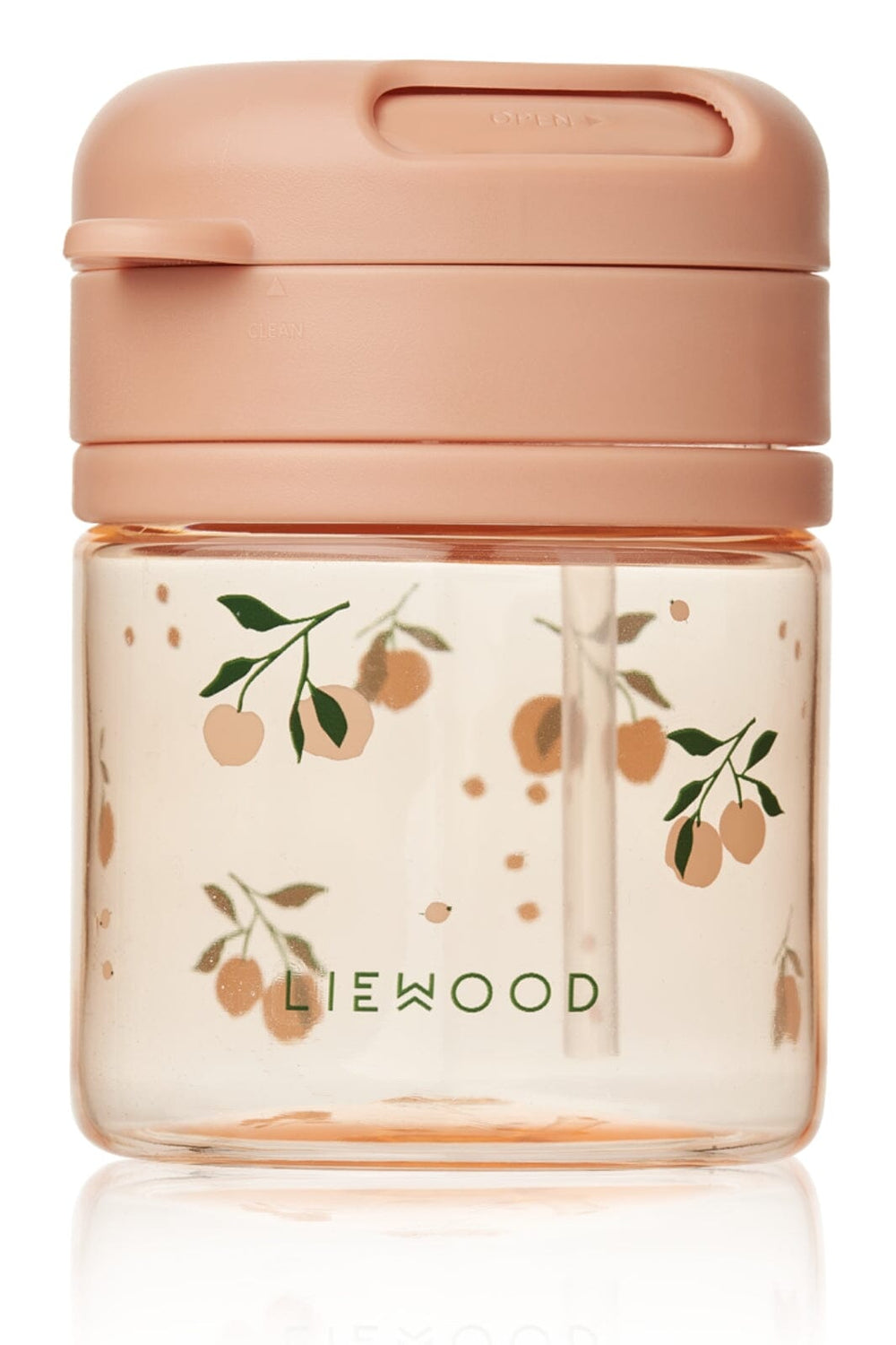 Liewood - Pavia Tritan Straw Cup 280ml - Peach / Sea shell