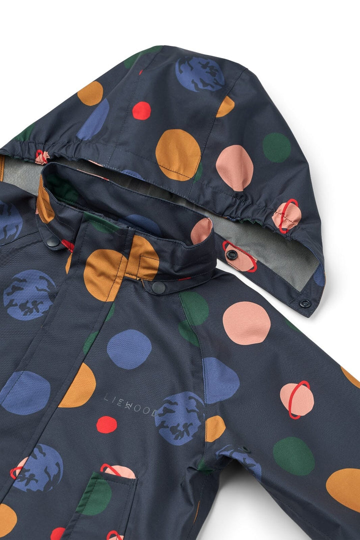Liewood - Pedia Rainwear Set LW19909 - Universe / Classic navy