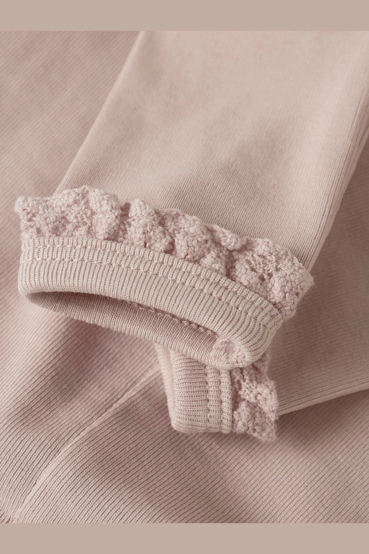 Lil' Atelier - Nbflayo Sup Slim Leggings Solid Lil - 4958129 Peach Whip