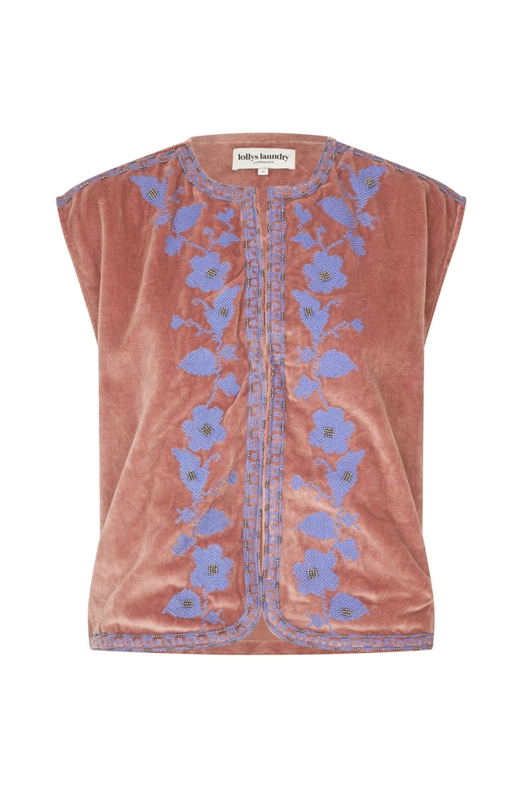 Lollys Laundry - Binll Vest Sl 26180-1061 - 36 - Dusty Rose