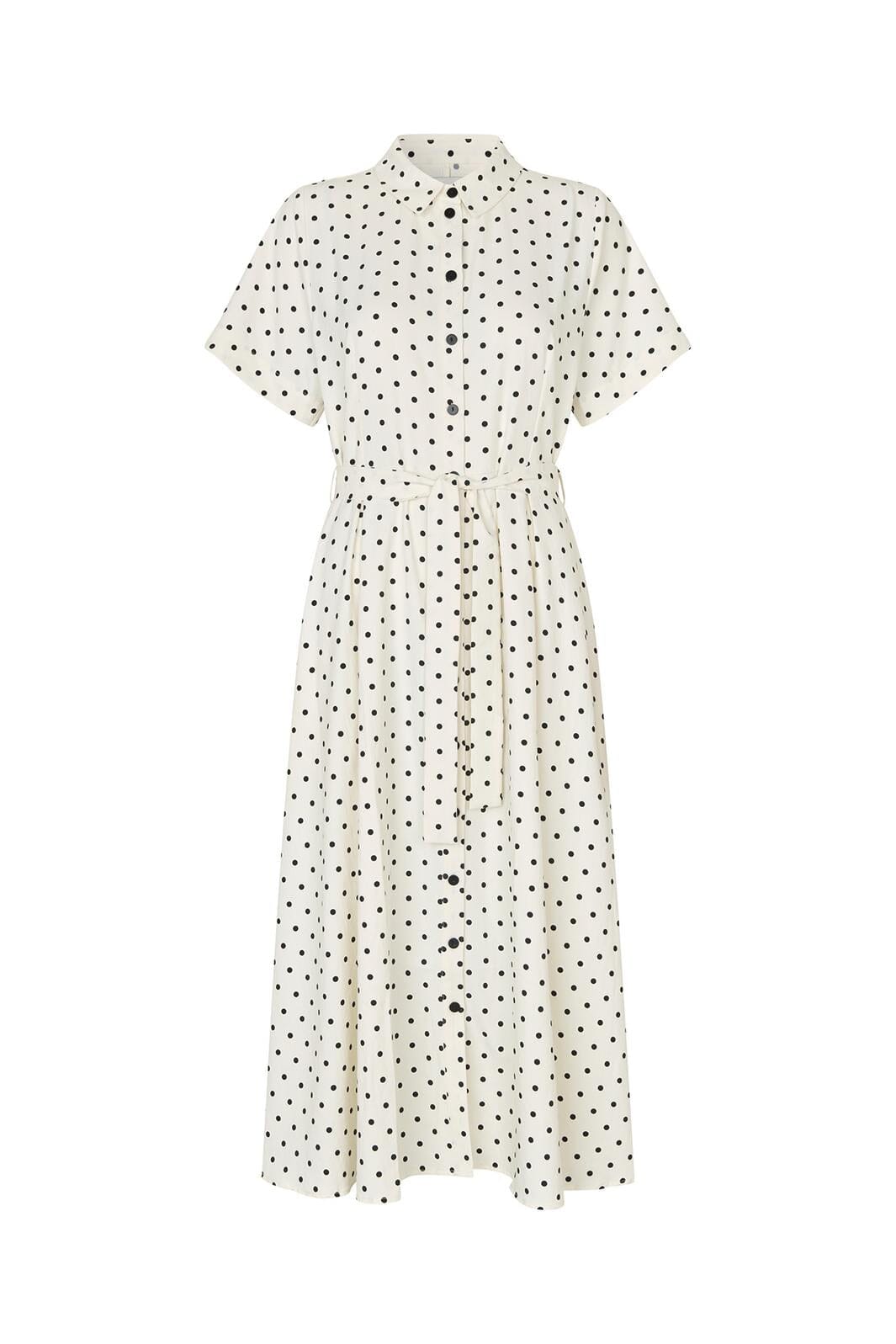 Lollys Laundry - Blakell Midi Dress Ss26130-3015 - 76 Dot Print