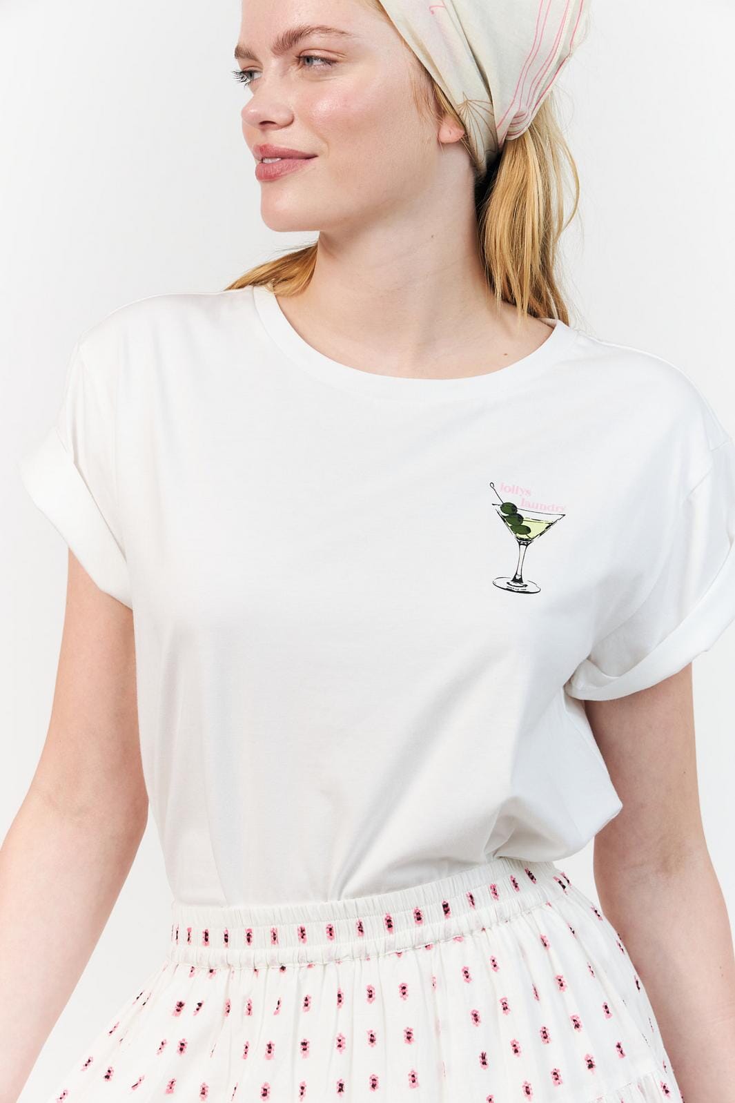 Lollys Laundry - Eleanorll Tee Ss26276-1031 - 01 White
