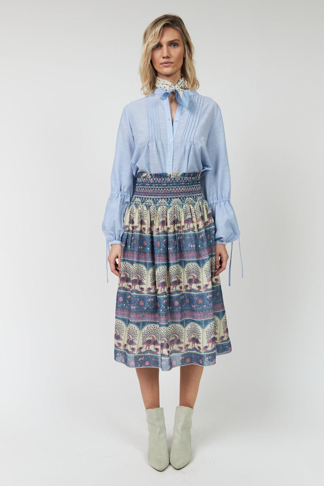 Lollys Laundry - Myrall Short Skirt26177-2037 - 20 Blue Nederdele 