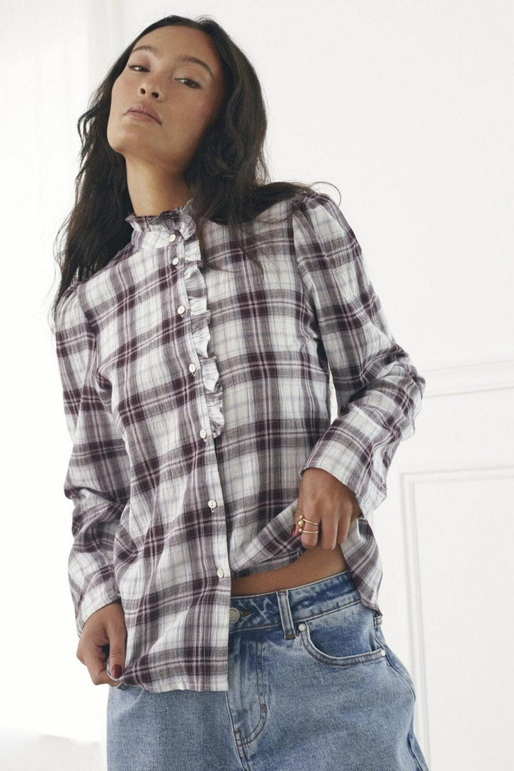 Love & Divine - Love1218-1 19265 - 843 - Check Skjorter 