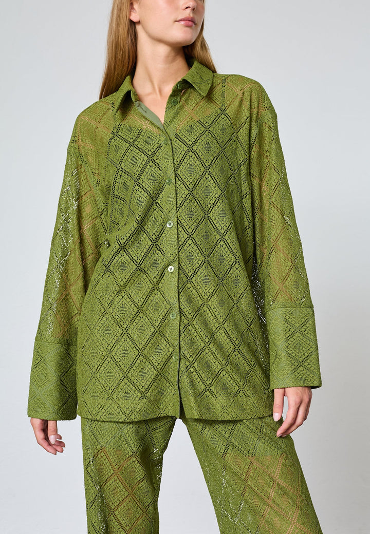 Love & Divine - Love1439 19318 - 330 - Lime Green Skjorter 