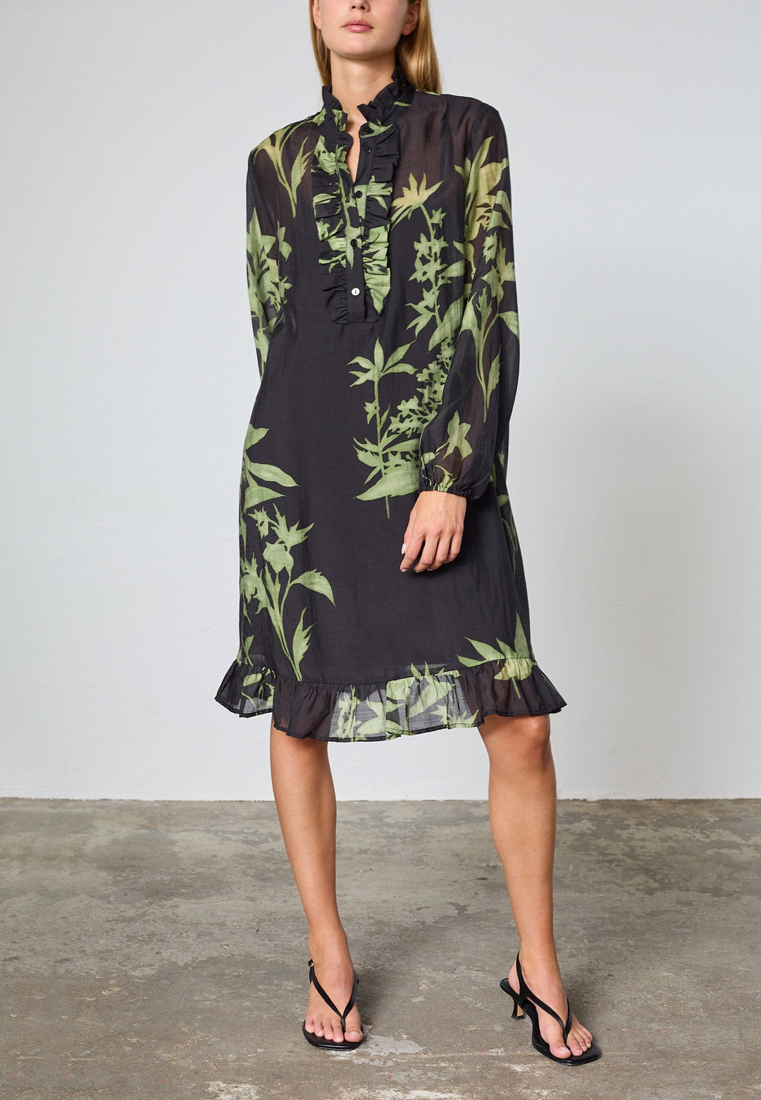 Love & Divine - Love1449 19435 - 804 - Green Leaf Kjoler 