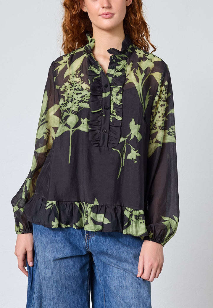 Love & Divine - Love1457 19341 - 804 - Green Leaf Bluser 