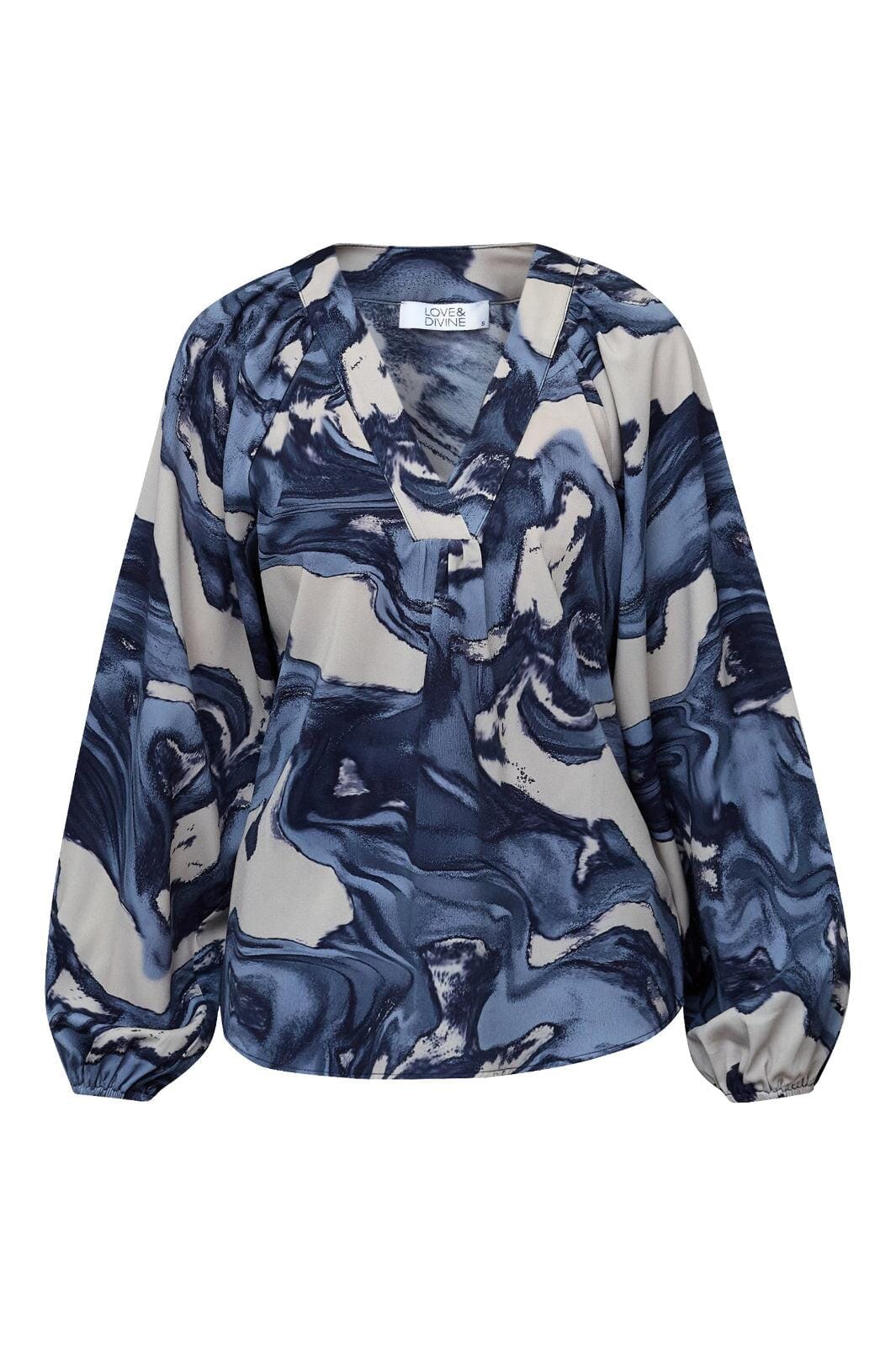 Love & Divine - Love1529-1 19889 - 800 - Blue Wave Skjorter 