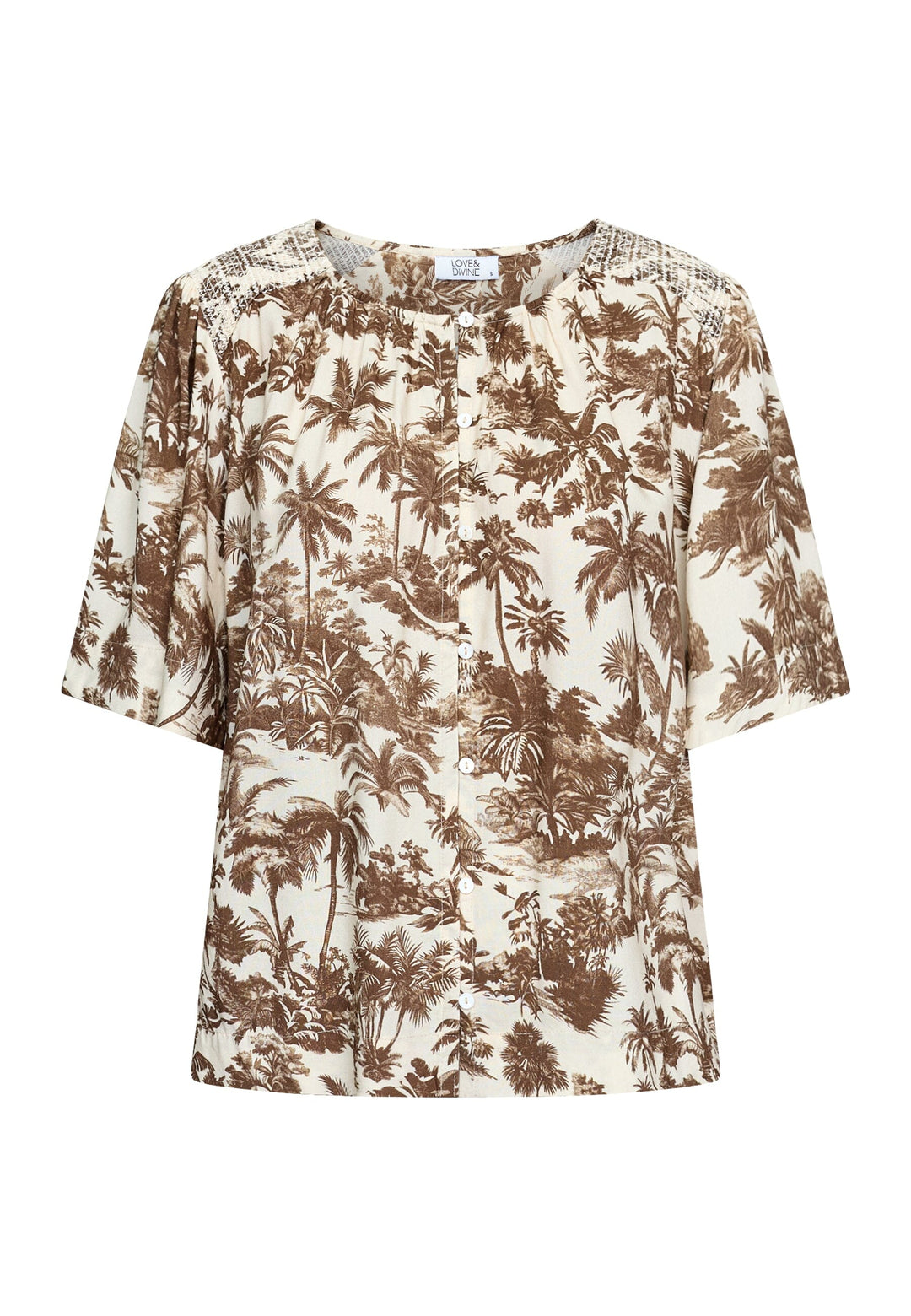 Love & Divine - Love1579 19890 - 201 - Brown Palm Bluser 