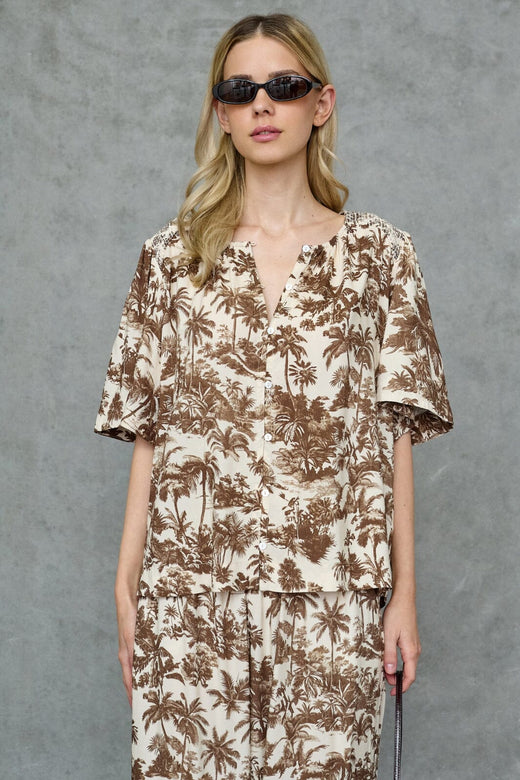 Love & Divine - Love1579 19890 - 201 - Brown Palm Bluser 