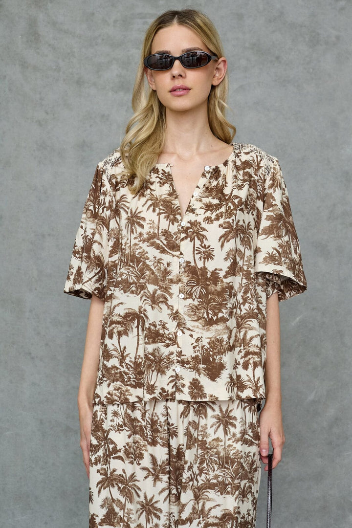 Love & Divine - Love1579 19890 - 201 - Brown Palm Bluser 