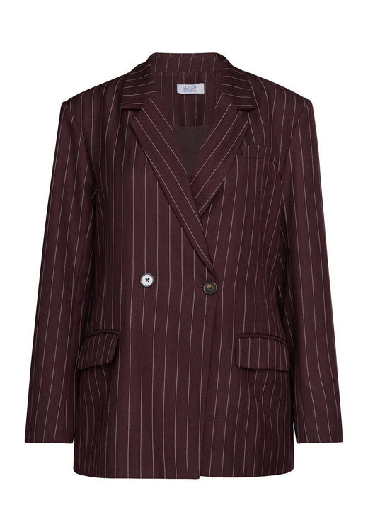 Love & Divine - Love1648 20306 - 834 - Brown Pinstripes Blazere 