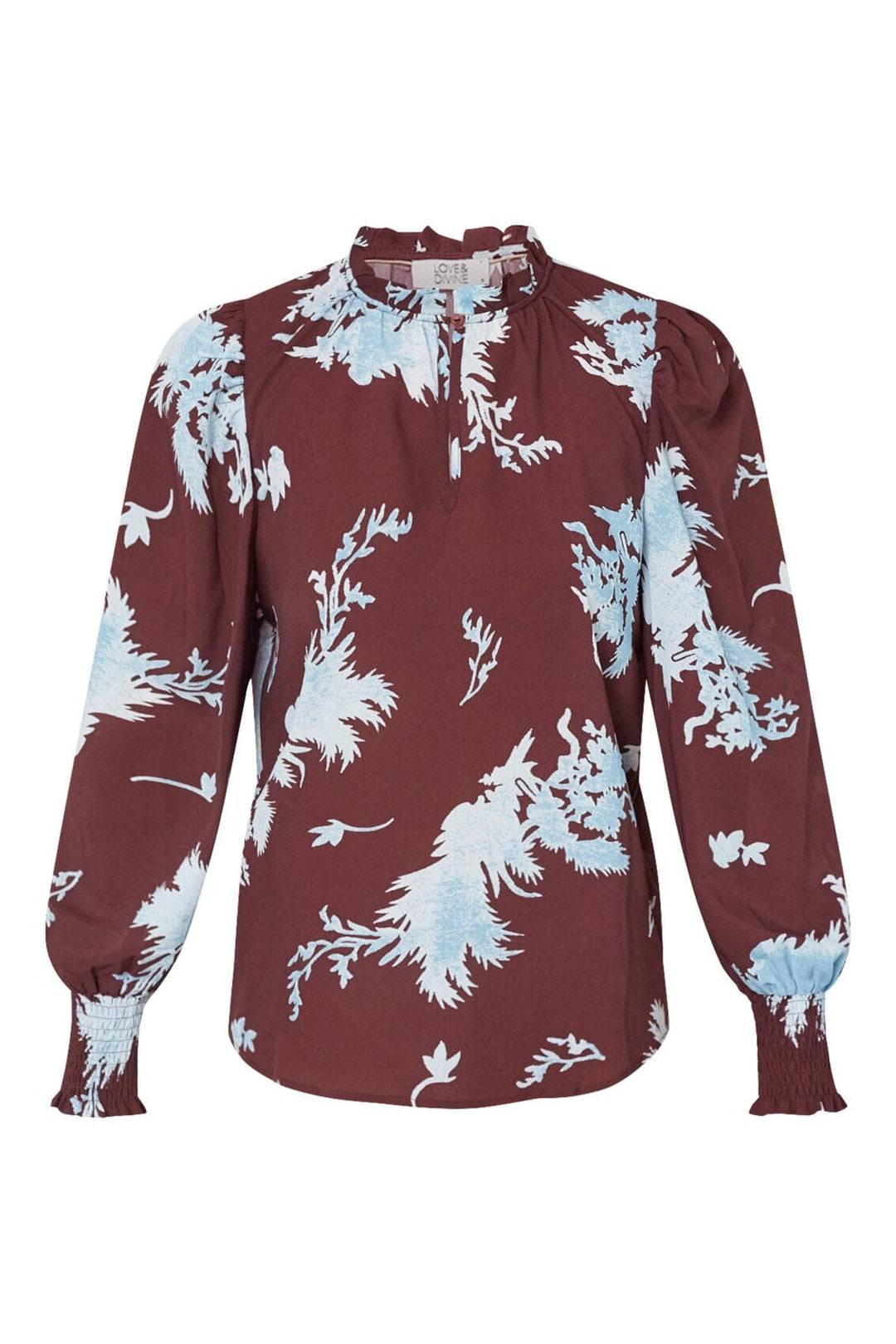 Love & Divine - Love490-25 19294 - 802 - Bordeaux/Leaf Bluser 