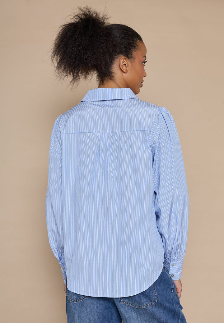 Love & Divine - Love919-21 19371 - 831 - Blue Stripes Skjorter 