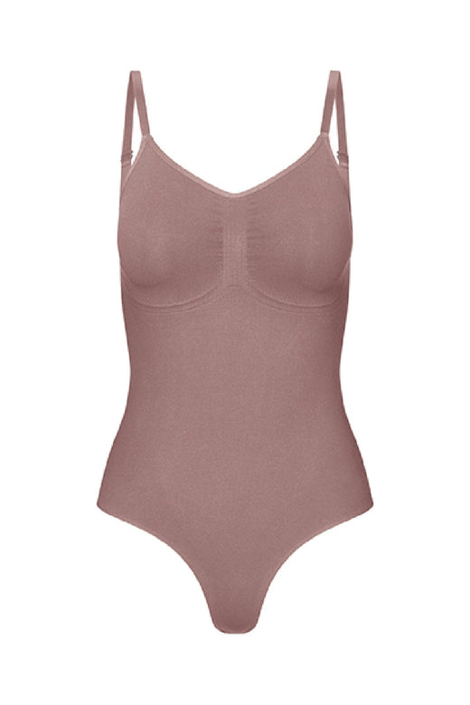 Lykkeland Ateliér - Coco Shapewear Bodysuit L0823903F.214 - Taupe Bodystockings 