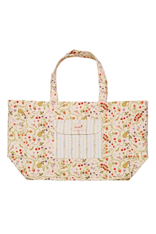 Maanesten - Big Canvas Totebag Garden Magic Ivory - 4122 Tasker 