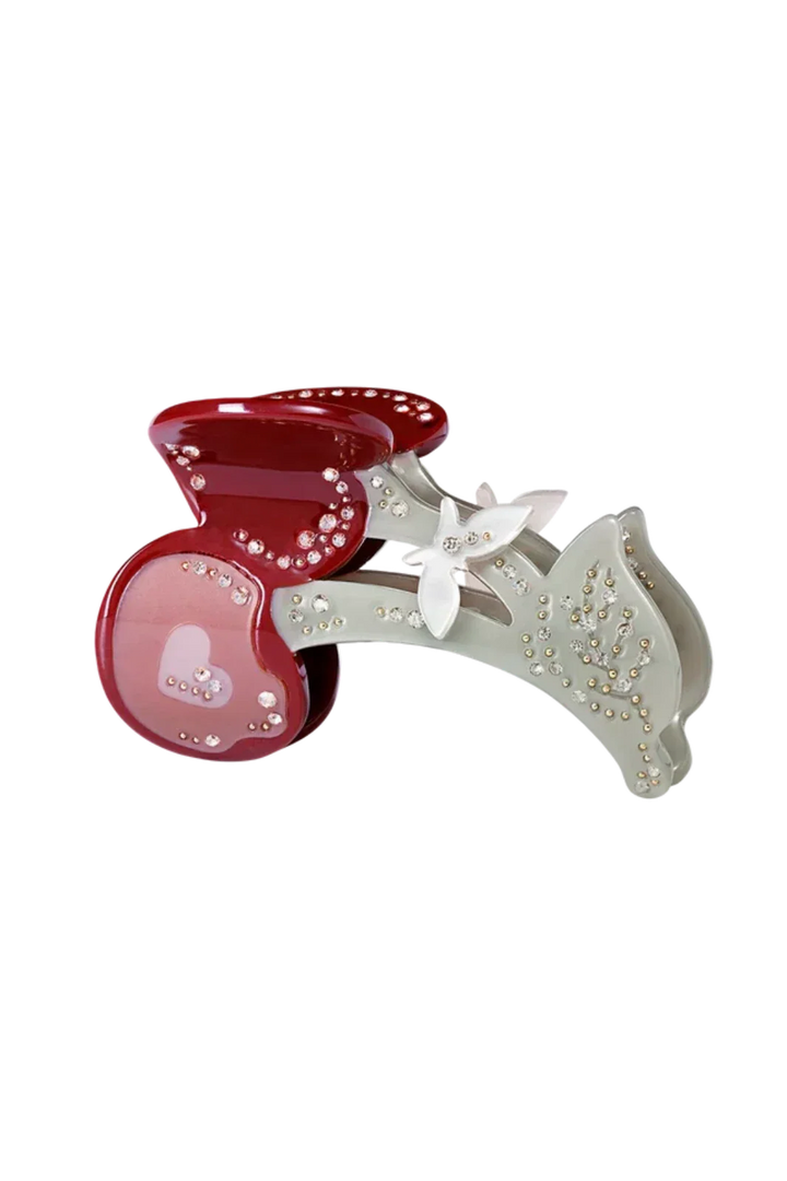 Maanesten - Cerise Hairclaw Cherry - 4167 Hårklemmer 