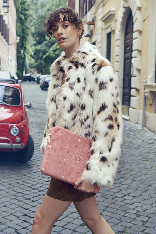 Maanesten - Computer Sleeve 13" Pink Magic Heart & Moon - 4100