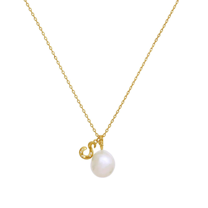 Maanesten - Freshwater Pearl Water Pendant - 2828a Vedhæng 