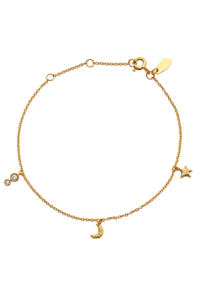 Maanesten - Melia Armbånd 8704a - Forgyldt Armbånd 