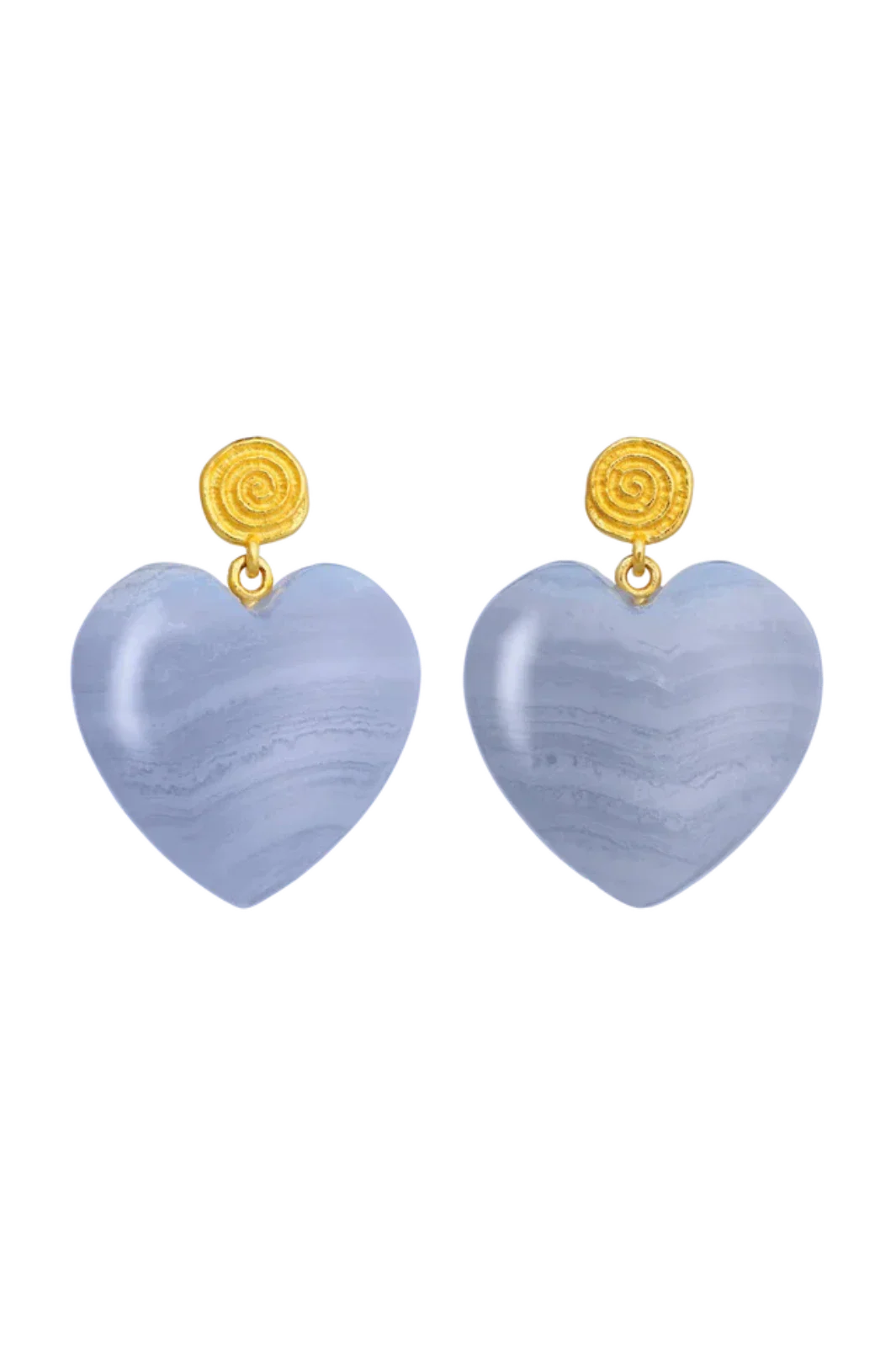 Maanesten - Penny Blue Lace Earrings - 10130a Øreringe 