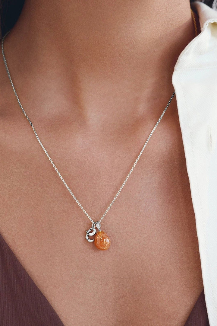 Maanesten - Sunstone Fire Pendant - 2829c Vedhæng 