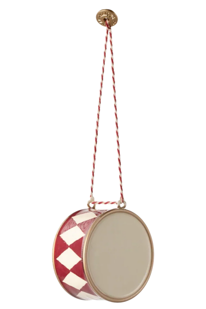 Maileg - Metalophæng, Tromme, Stor - Rød - - 14-4502-00 Jul 