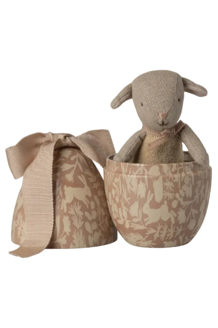 Maileg - Påskeæg Med Mikro Lam, Small - Rosa 18-6202-00 Dekoration 
