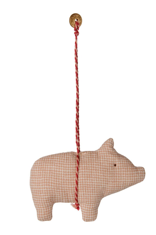 Maileg - StofophæNg, Gris - Ternet - Rosa - 14-6550-02 Julepynt 