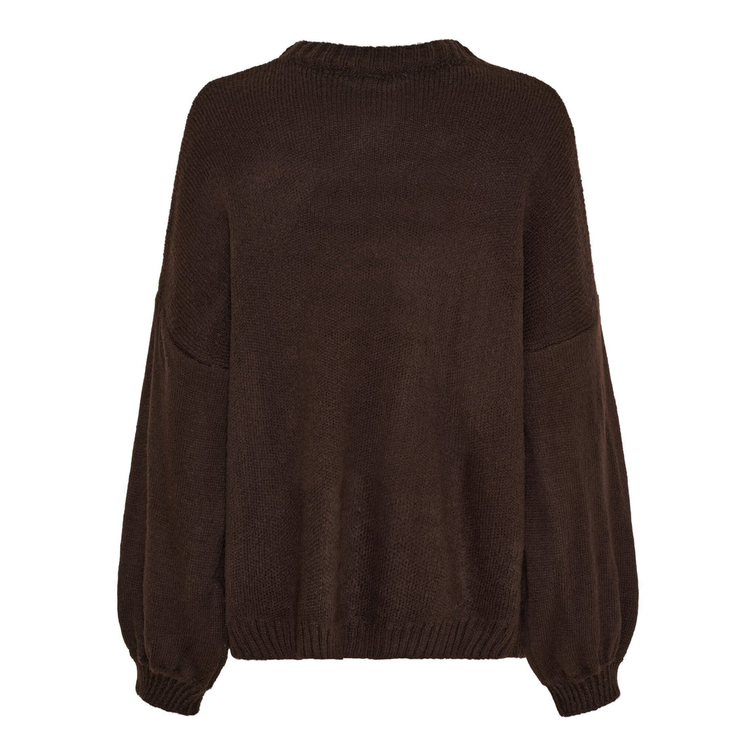 Marta Du Chateau - Mdcaria Knit 8111 - Moro/Fango Strikbluser 