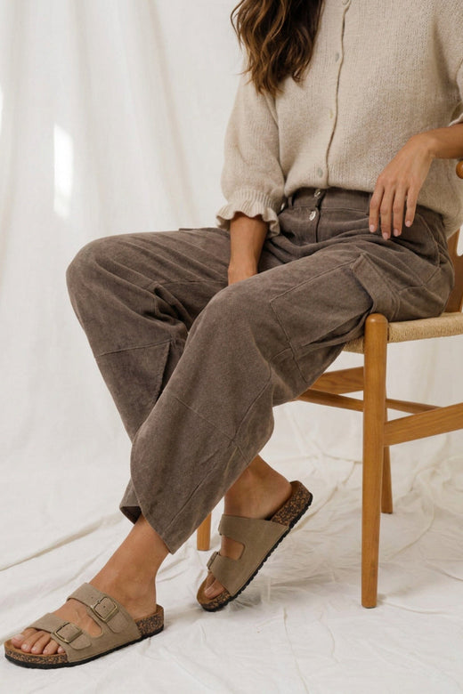 Marta Du Chateau - Mdcarmeria Pants 8911 - Fango Bukser 