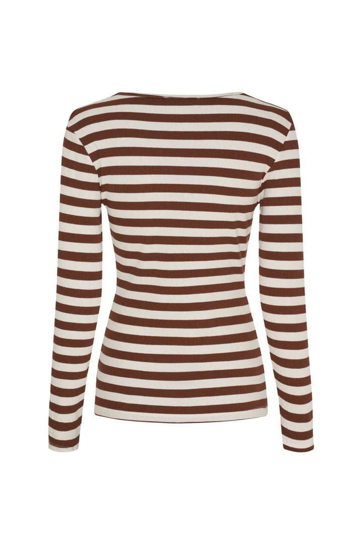 Marta Du Chateau - Mdcbegonia Ls Tee 7702 - Noce