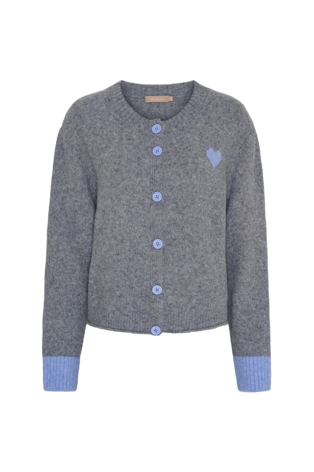 Marta Du Chateau - Mdccalla Knit KNA052 - Grey/Bluew079