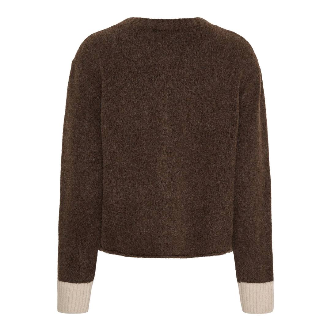Marta Du Chateau - Mdccalla Knit KNA052 - Moro/Beigew088 Strikbluser 