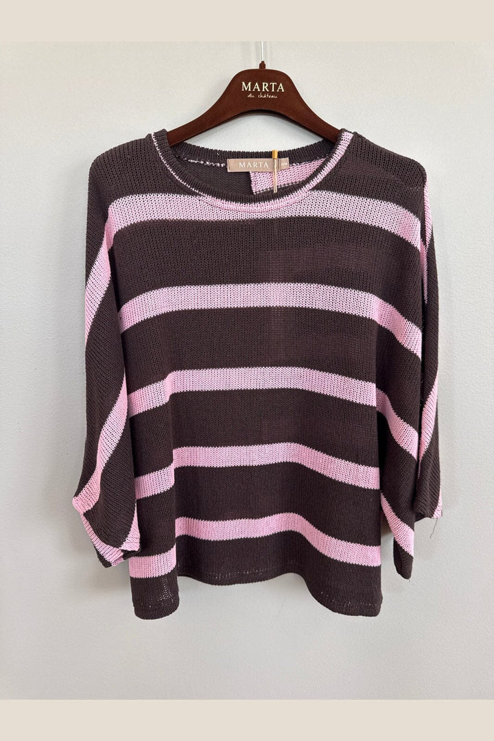 Marta Du Chateau - Mdccascade Knit 58678 - Moro/Pink