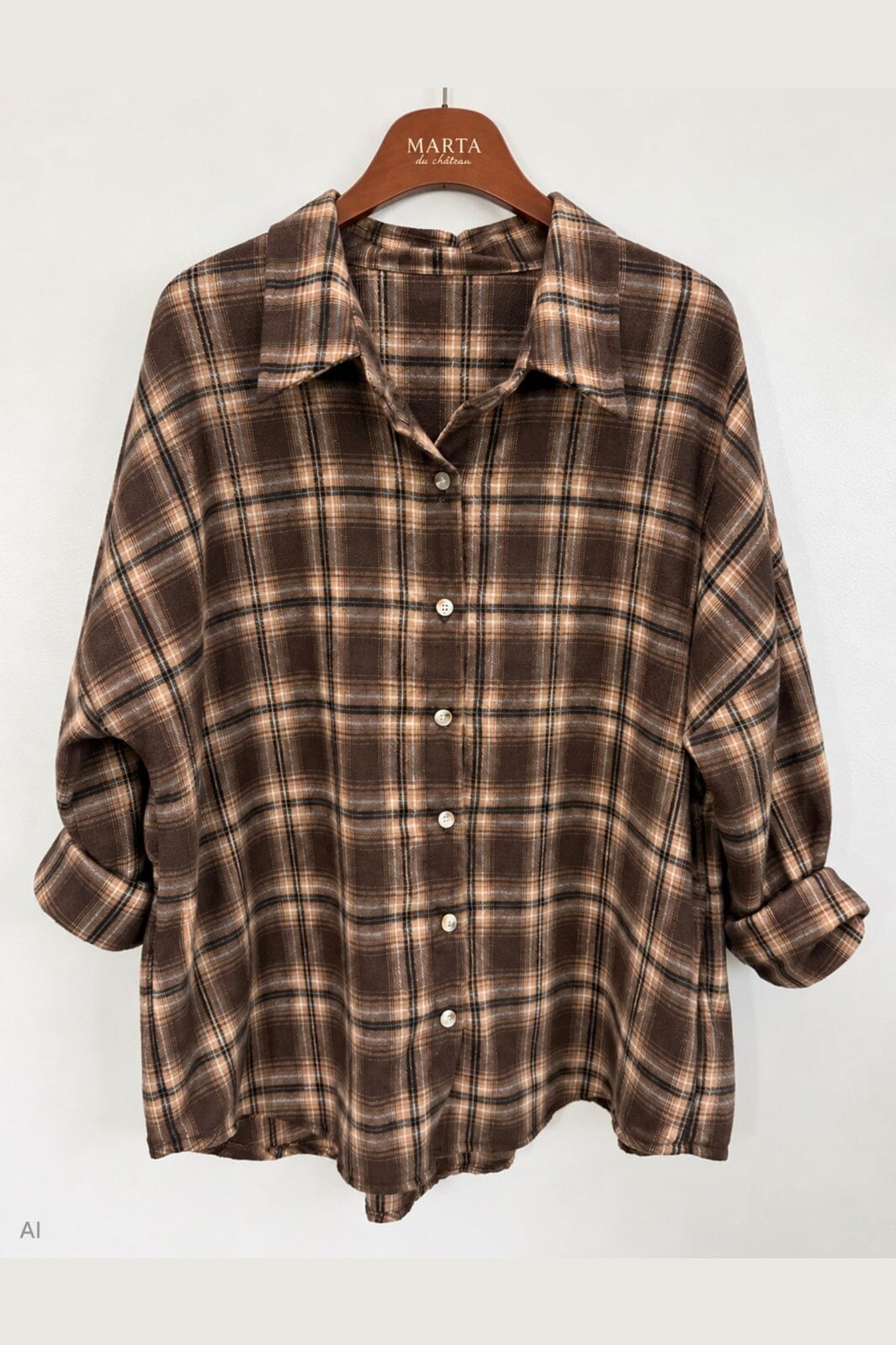 Marta Du Chateau - Mdccloud Shirt 92050 - Brown