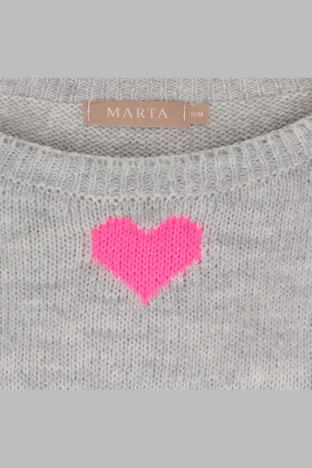 Marta Du Chateau - Mdcclover Knit 9582 - Grey