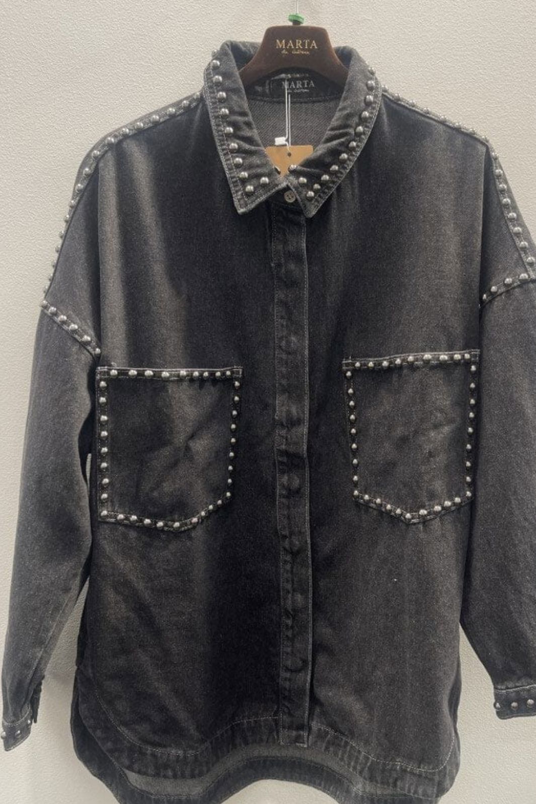 Marta Du Chateau - Mdceila Shirt MDC222-V8304 - Grey Skjorter 