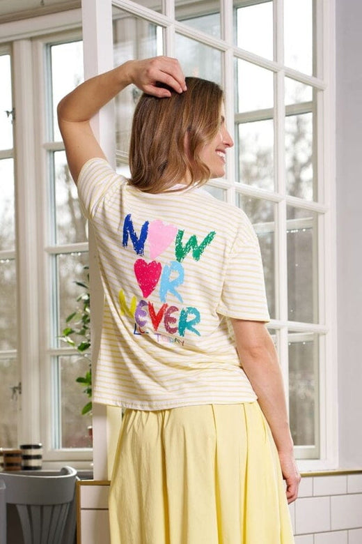 Marta Du Chateau - Mdcfiora Tee 22585 - Yellow