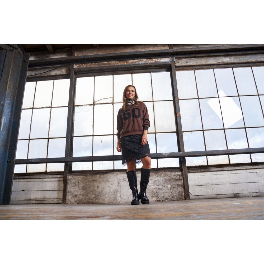 Marta Du Chateau - Mdcgeyser Skirt 7653 - Black Nederdele 