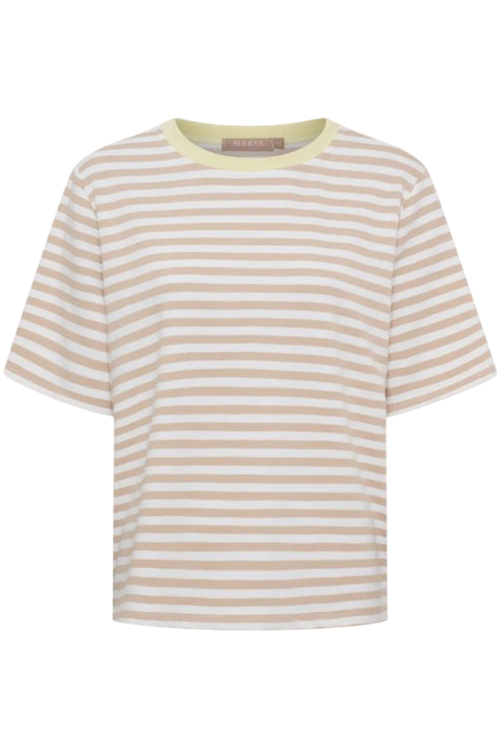 Marta Du Chateau - Mdcjamila Tee 268402 - Beige33/Yellow7
