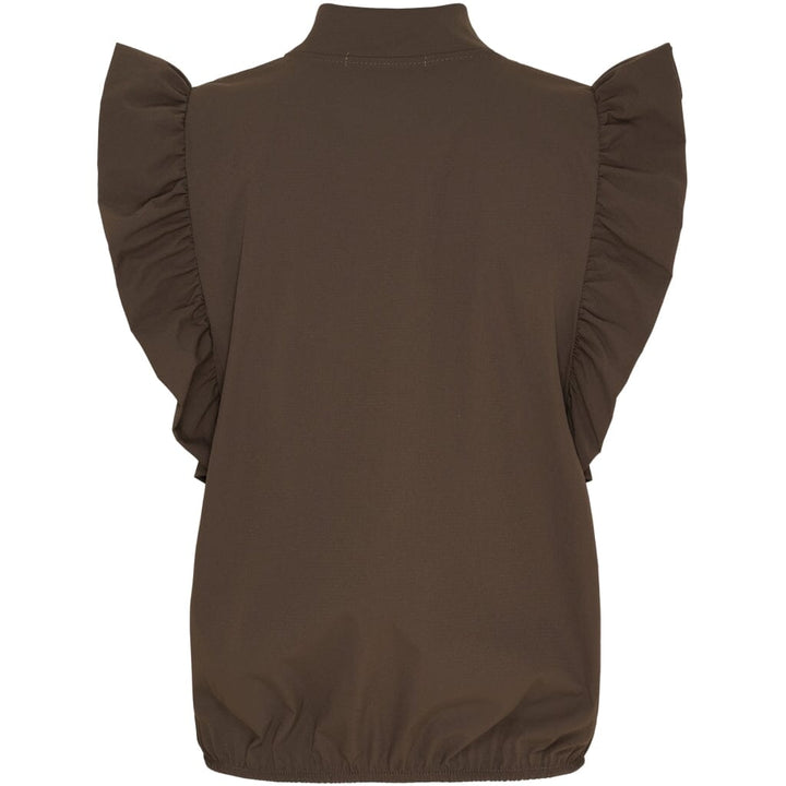 Marta Du Chateau - Mdcjannie Vest 58876M - Coffee Veste 