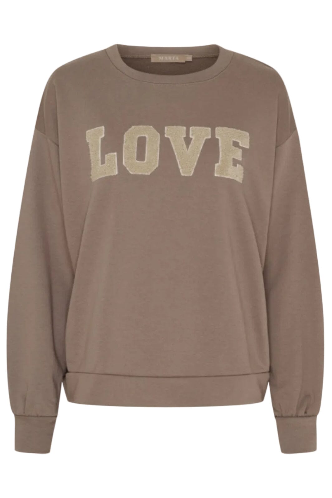 Marta Du Chateau - Mdcjessa Sweatshirt 7976 - Fango Melange Sweatshirts 