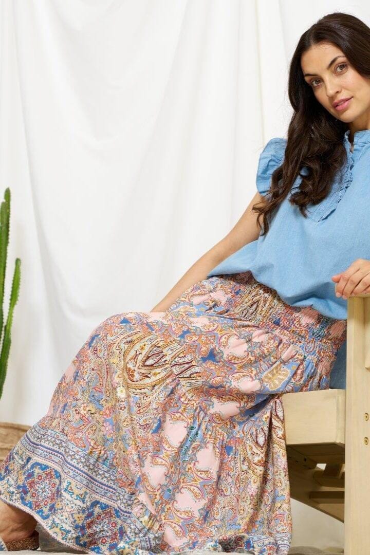 Marta Du Chateau - Mdcjosefina Skirt 5849 - Jeans3607Tpf Nederdele 