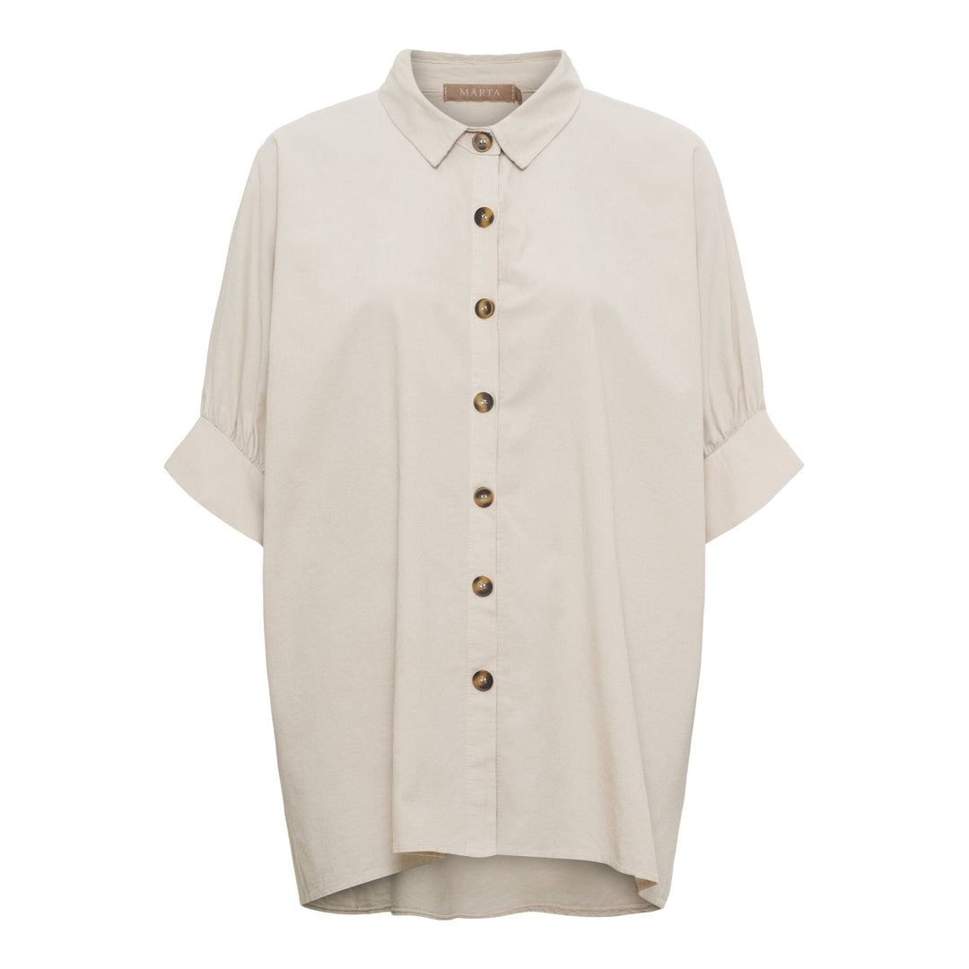 Marta Du Chateau - Mdckaori Shirt 86250v - Beige81038 Skjorter 