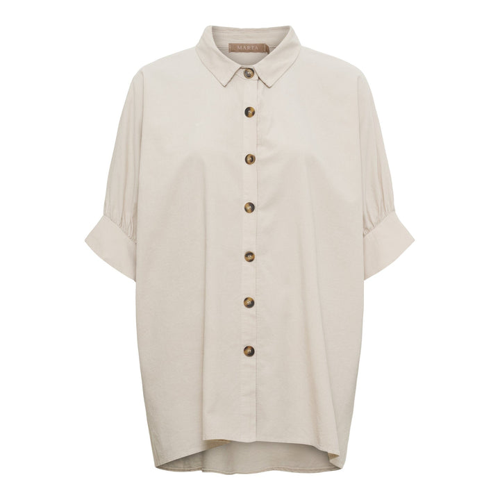 Marta Du Chateau - Mdckaori Shirt 86250v - Beige81038 Skjorter 